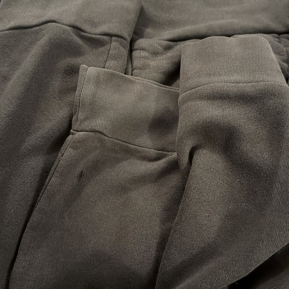 Banana Republic Men’s Army Green Full Zip Front, Sweatshirt Jacket- size L - Picture 8 of 9